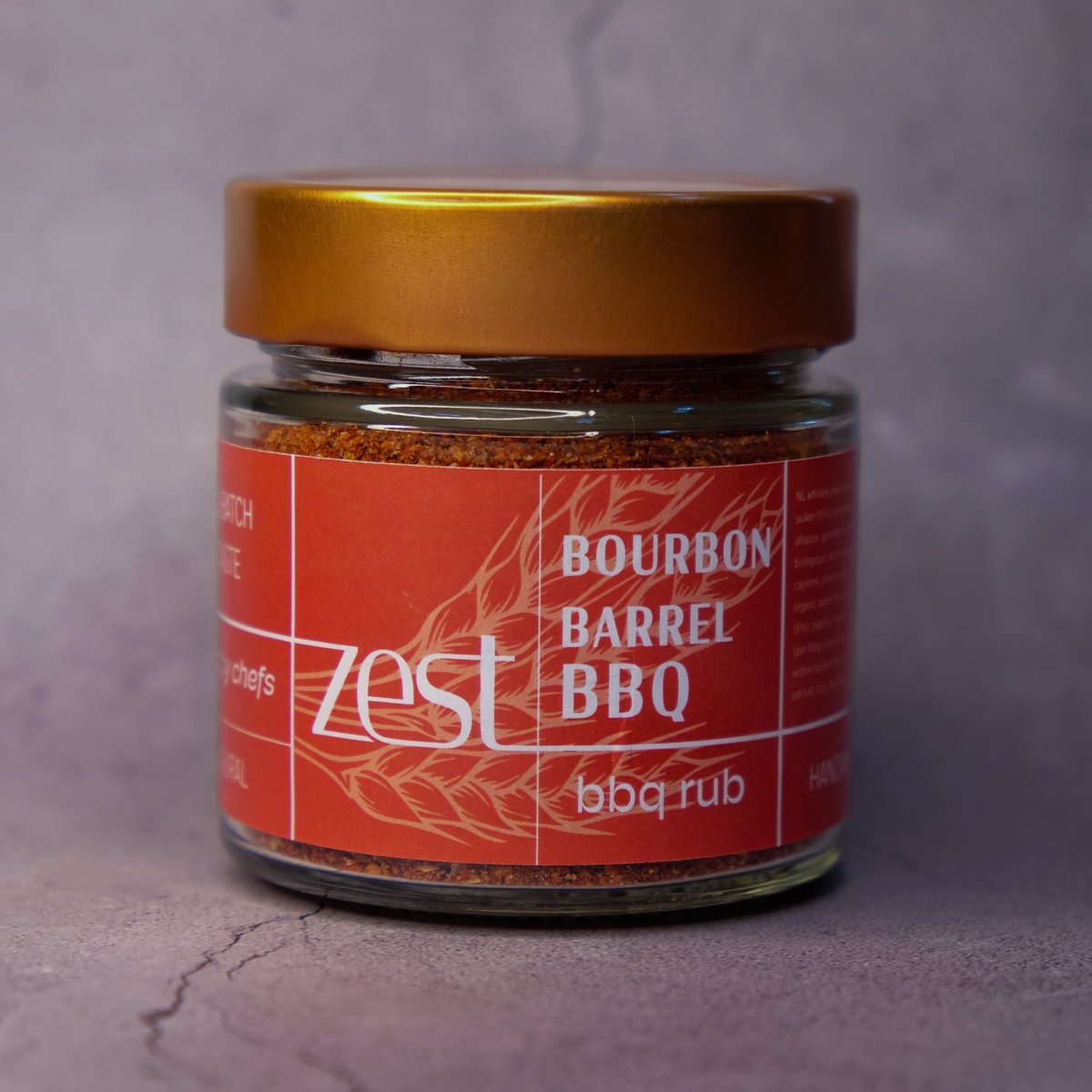 Bourbon Barrel Barbecue – BBQ Rub 140g – ZEST Spices