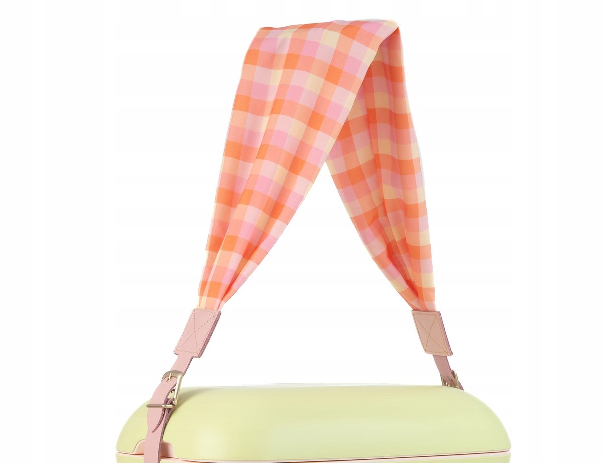 Polarbox POP Vichy Roze Textiel Koelbox Band - Nude