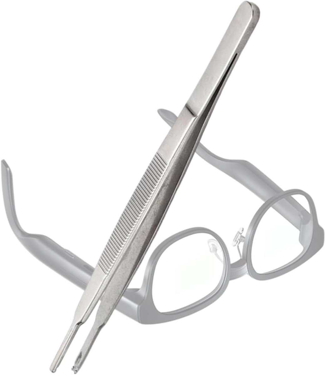 Precisie schroevendraaier - Reparatieset - Fijne reparaties - Roestvrij staal - Compact formaat - Zilverkleurig