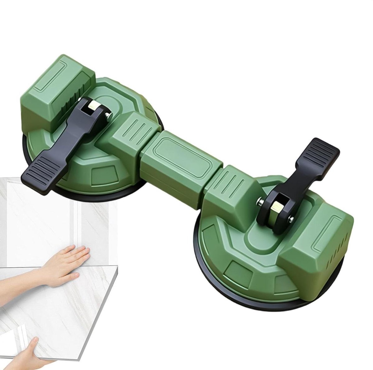 Gereedschap Laminaatvloeren - Zuignap Trekker - Vloer Reparatie - Dubbele Zuignap - 28 x 1