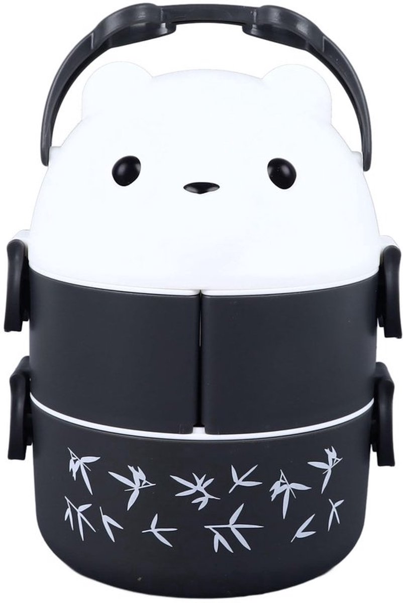 Allecto - Draagbare lunchbox - 2-laags Containers - Uitstekende