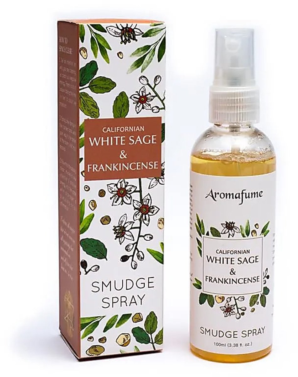 Aromafume Smudge Spray - Witte Salie & Frankincense — cadeau in Wonen & Interieur - foto 2
