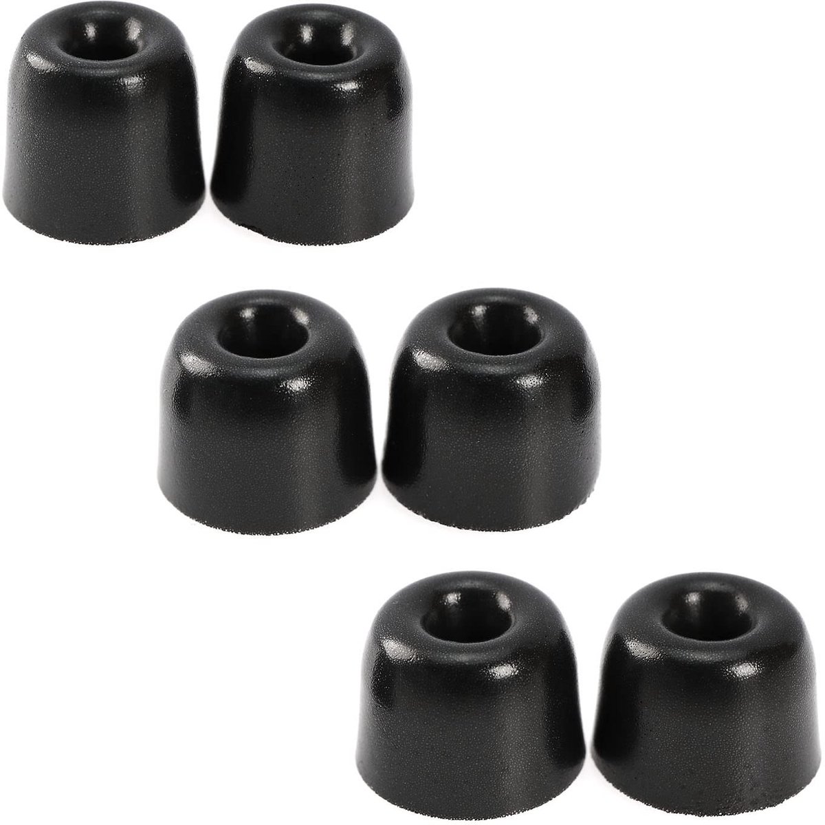 Golden crown - Memory Foam Oordopjes - Ruisisolatie - Zwart - Vervangende Oordopjes - Geschikt voor HiFi T2 Pro - 3 maten S/M/L