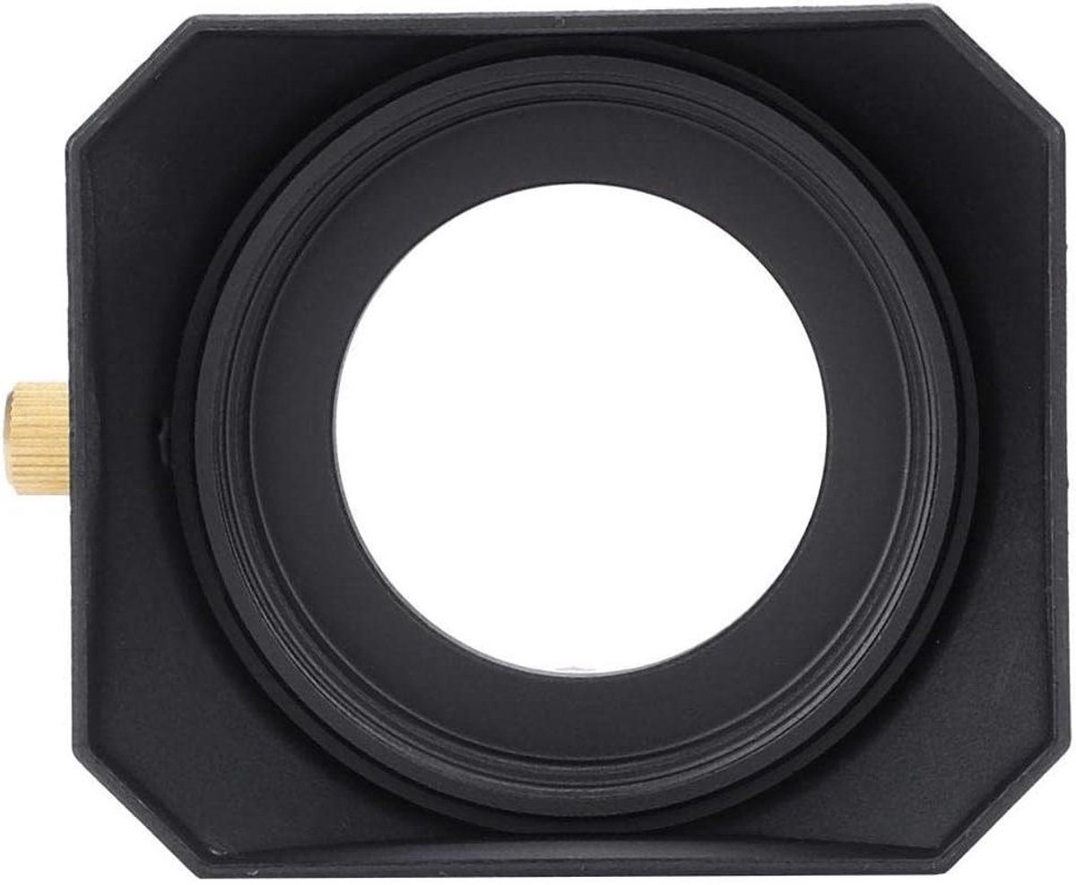 Vierkante Lenskap - Camera Hood - Lens Beschermen - Rechthoekig Ontwerp - 37 mm - Zwart