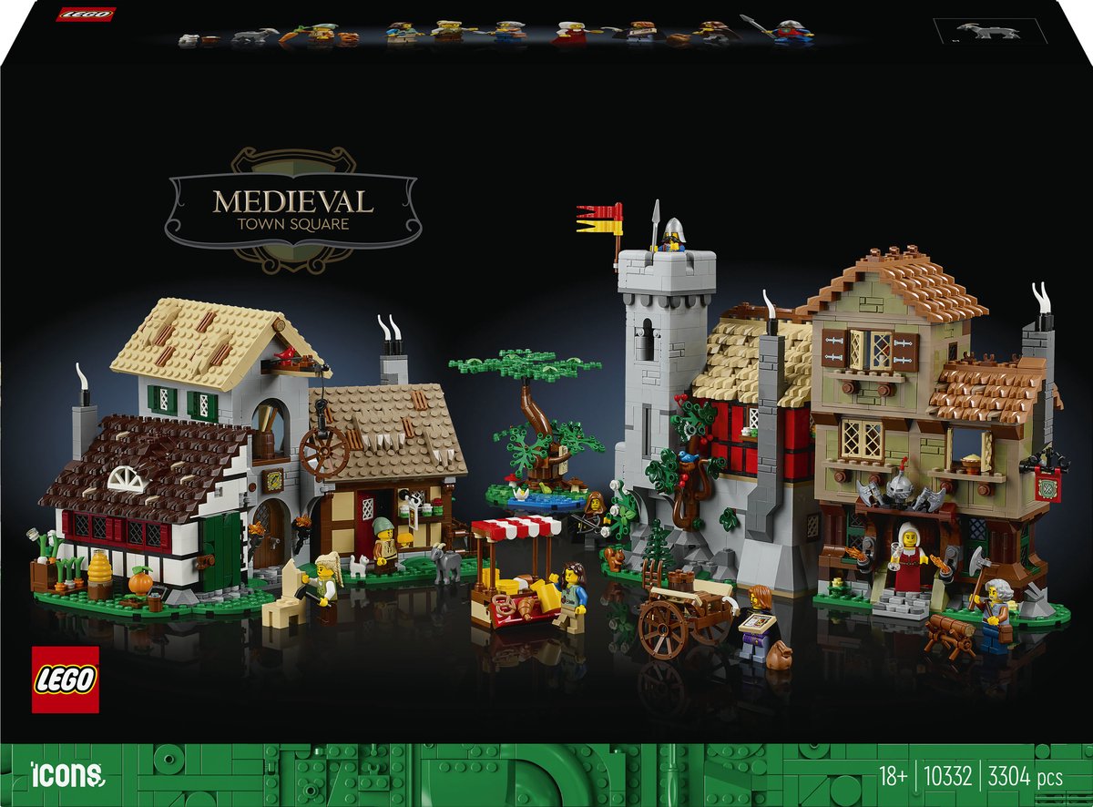 LEGO Icons Middeleeuws stadsplein - 10332 — afbeelding 10