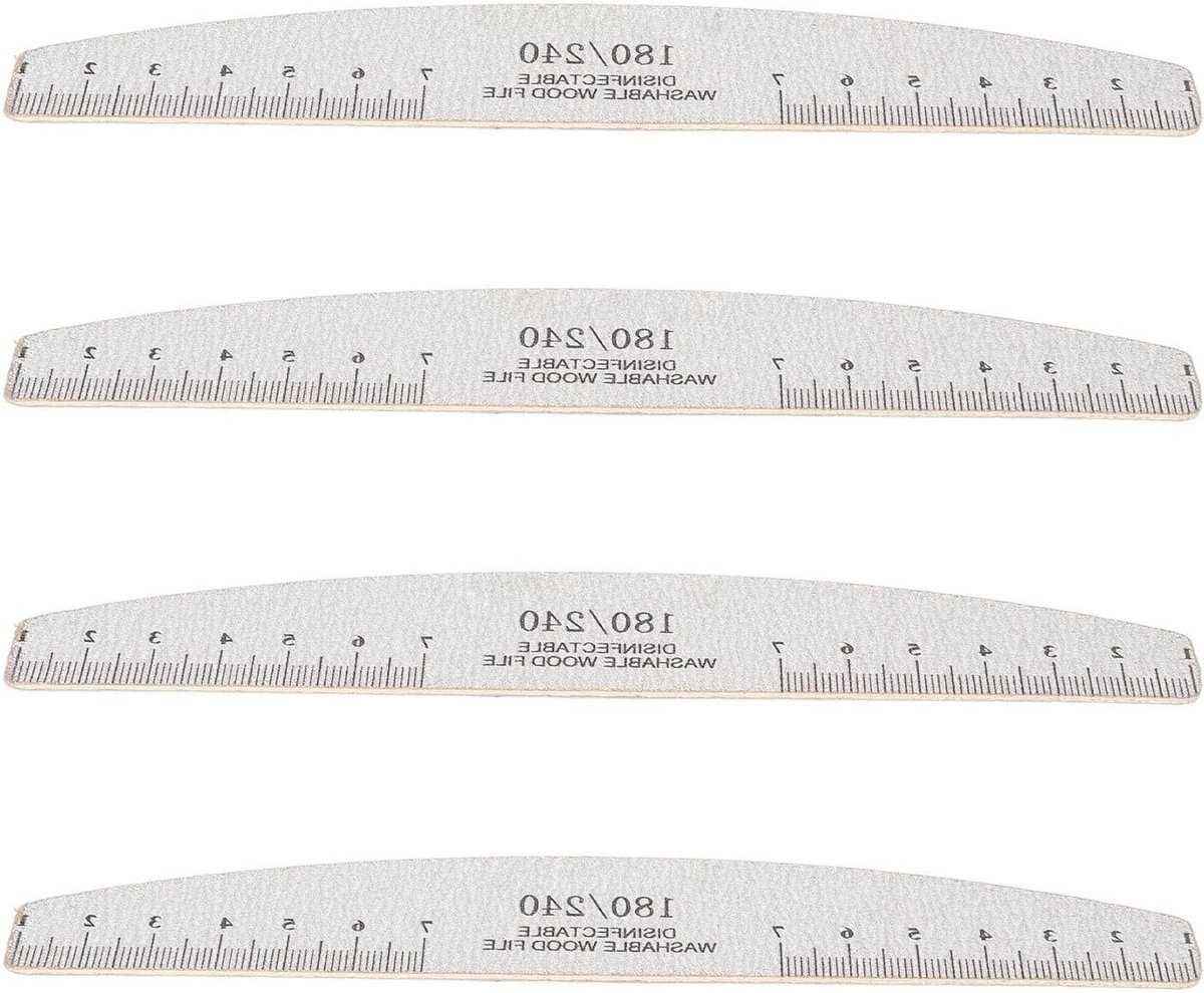 50 Stuks Vijlenset, Dubbelzijdige Nagelvijlen voor Acrylnagels, Gel Nagels en Manicure, Perfect voor Thuisgebruik en Professionele Nagelverzorging