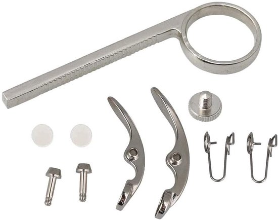 Trompet Reparatie Kit - Onderhoud Accessoires - Muziek Instrument Reparatie - Compleet Assortiment - 13 x 9 x 1.5 cm van Merkloos — afbeelding 4