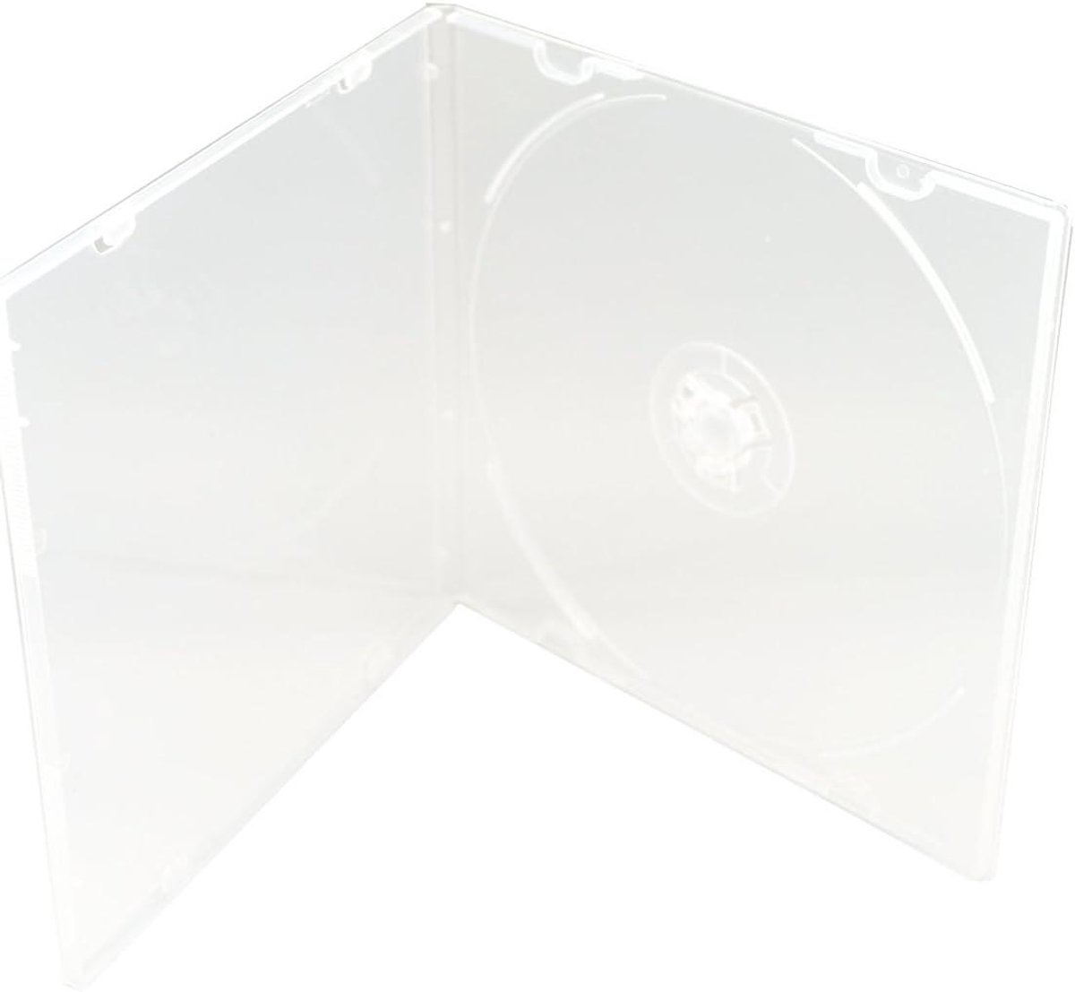 CD Hoesjes - Disc Cases - Opslag Media - Slank Ontwerp - 100 stuks - Transparant
