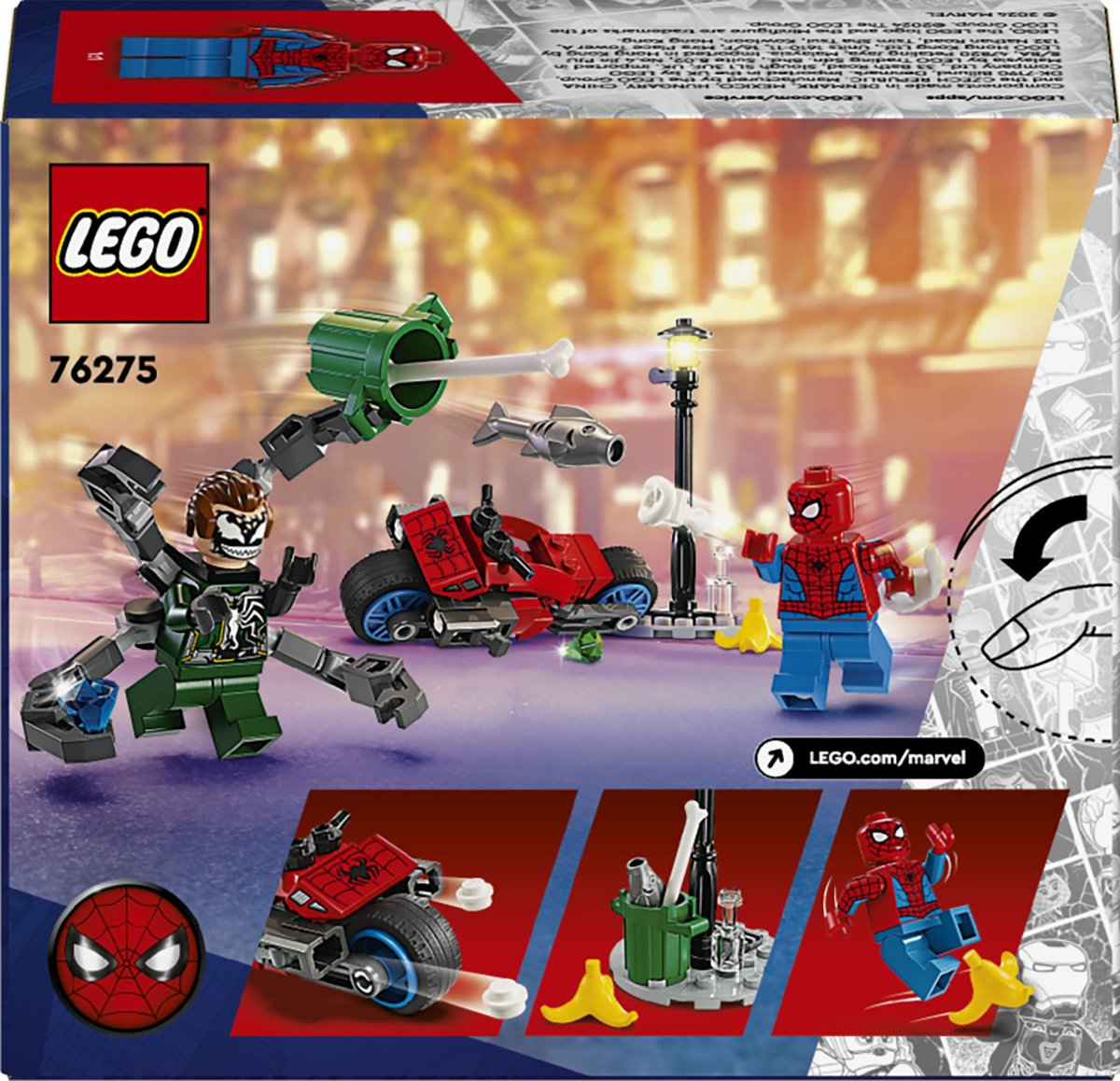 LEGO Marvel Motorachtervolging: Spider-Man vs. Doc Ock - 76275 — afbeelding 14