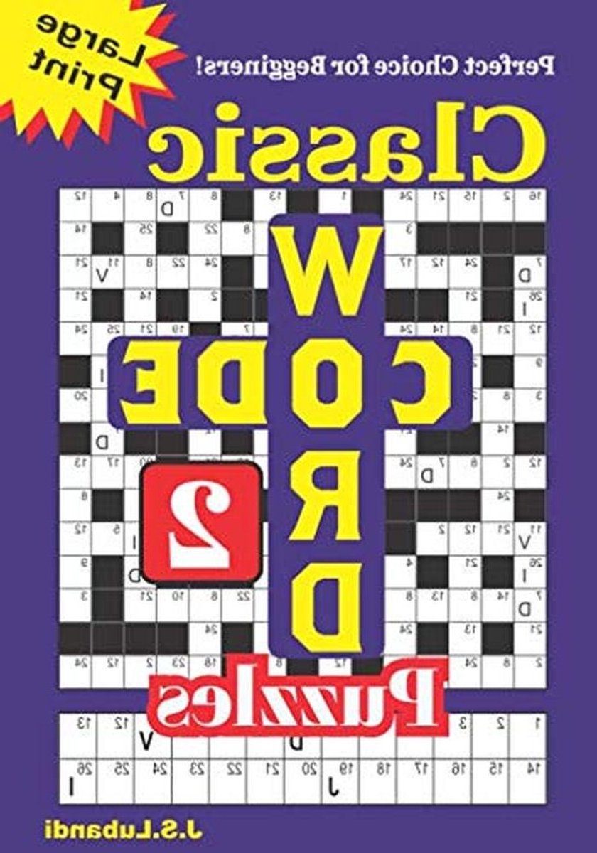 Code Woord Puzzelboek - Woordspel Puzzels - Hersenen Trainen - 100 Puzzels Inclusief Oplossingen - Groot Lettertype - Wit