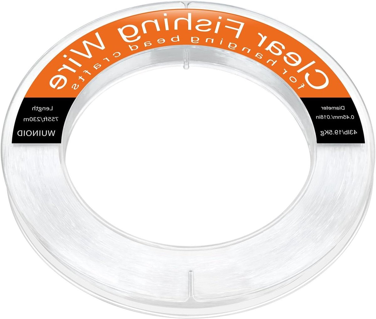 Visdraad Transparant - Nylon Garen - Decoraties Ophangen - Hoge Treksterkte - 230 meter - Transparant
