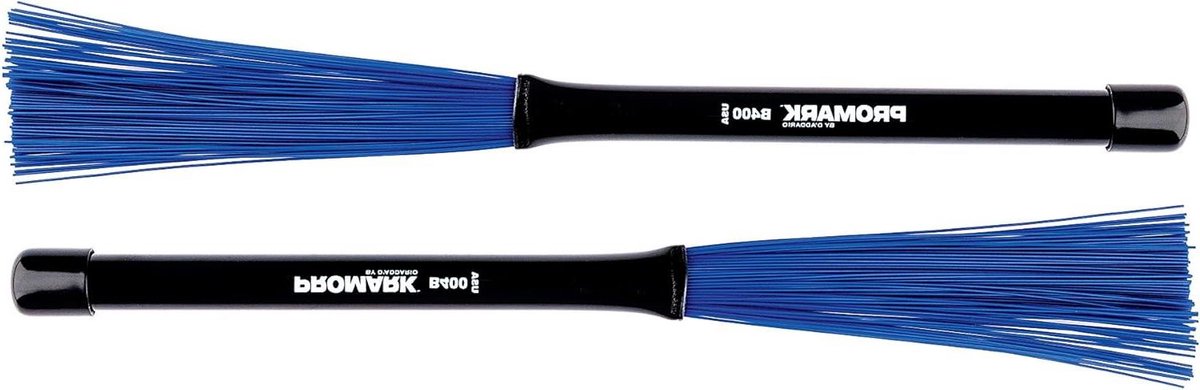 Jazzbezem Set - Drum Borstels - Muziek Maken - Intrekbare Nylon Borstel - 33655 mm Lengte - Niet gespecificeerd