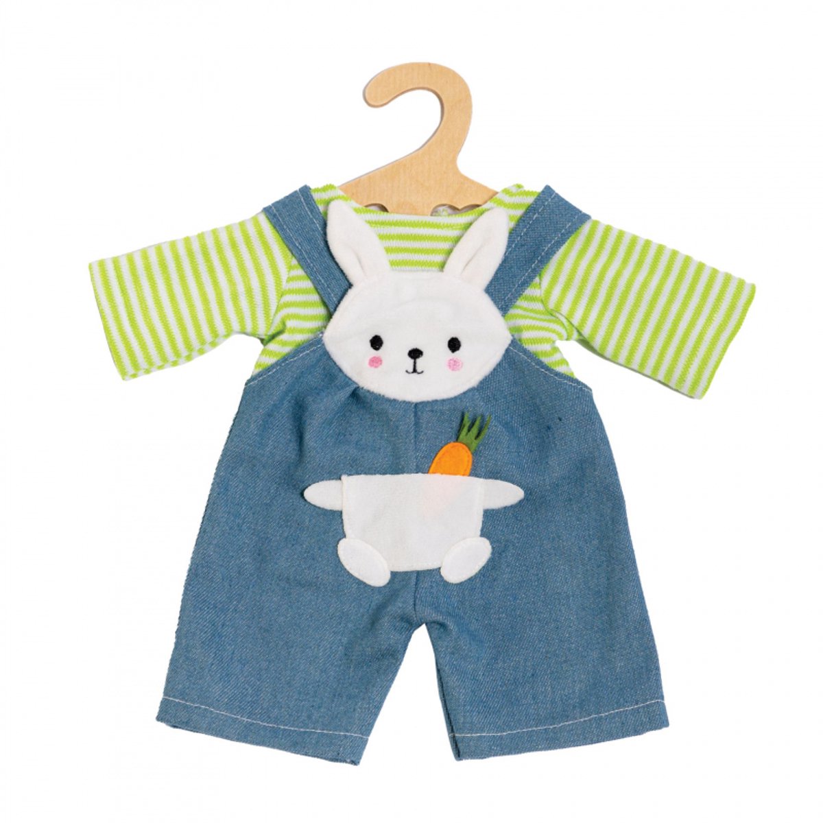 Pu-Latzhose Ringelshirt Bunny Lou, 35-45