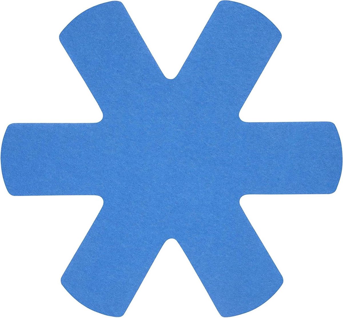 Panbeschermer - Pan Divider - Keuken Organiseren - Zachte Bescherming - 38 cm - Blauw