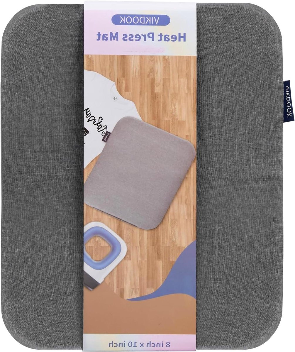 Warmtepers Mat - Persmat Strijkmat - T-shirt Ontwerpen - Brandwerend Materiaal - 20.5 cm x 25.5 cm - Vinyl