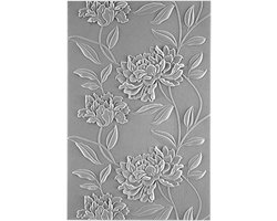 3D Embossing Folder - Textuur Map - Kaarten Maken - Diepe Reliëfstructuren - 16 x 11.5 cm - Transparant