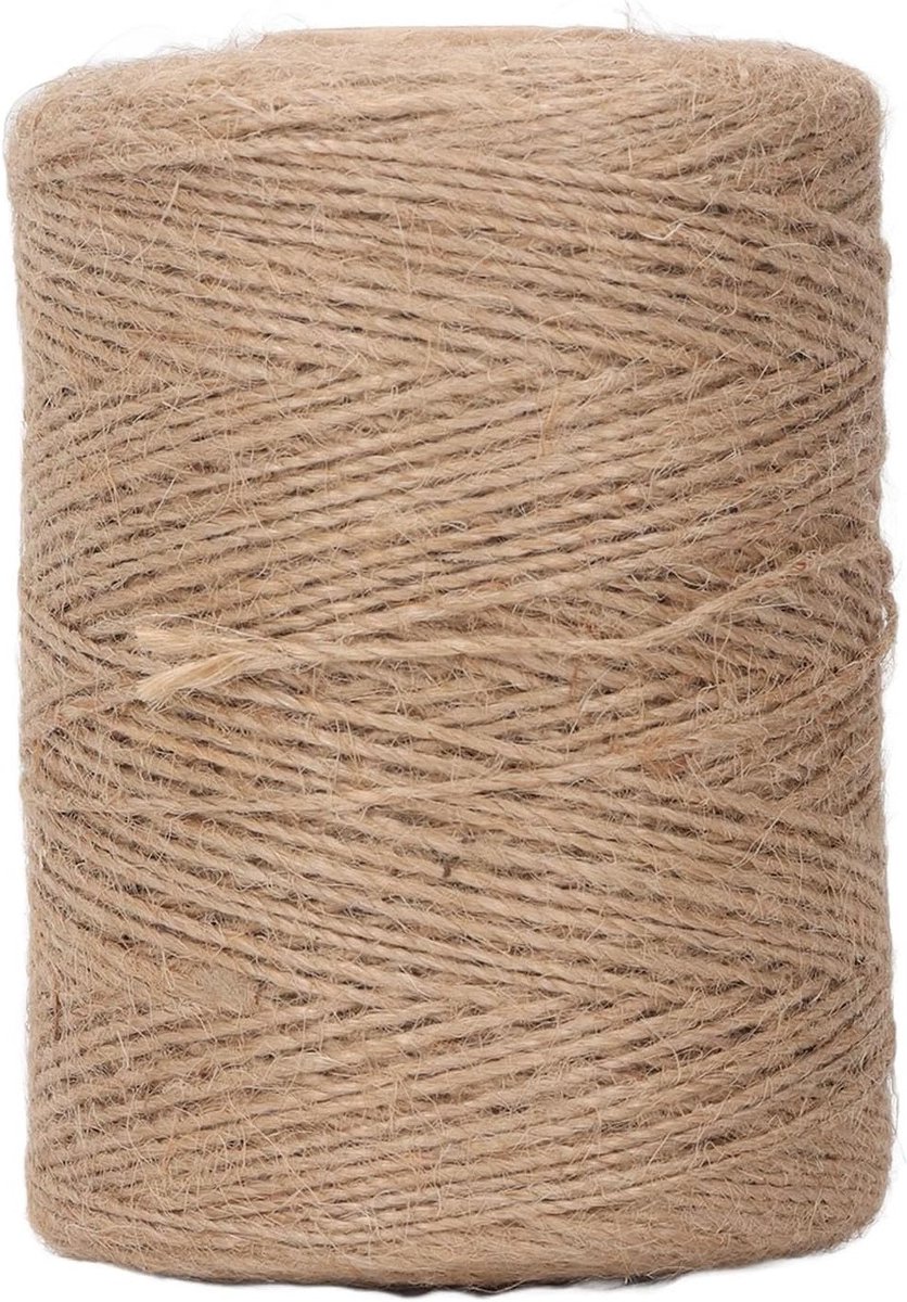 Duurzame 300 meter lange jute touw voor handgemaakte ambachten, tuinieren en decoratie