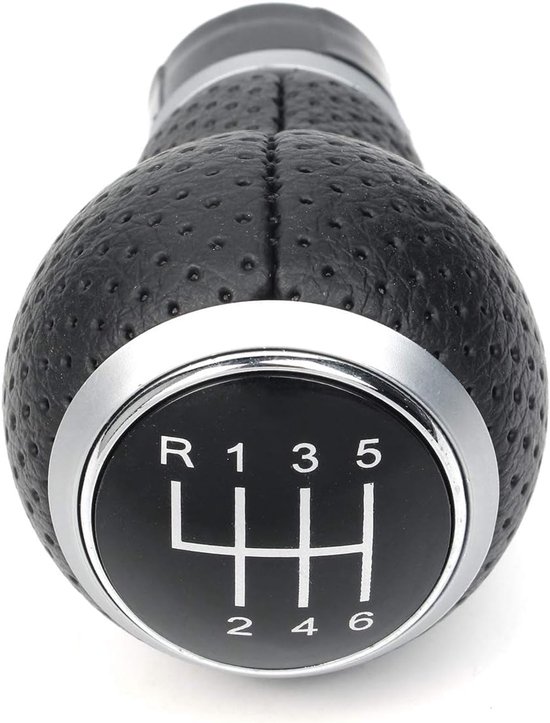 Versnellingspook 6 Versnellingen - Schakelknop Pook - Auto Interieur Upgrade - Perfecte OEM Pasvorm - 55 cm - Zilver — afbeelding 5