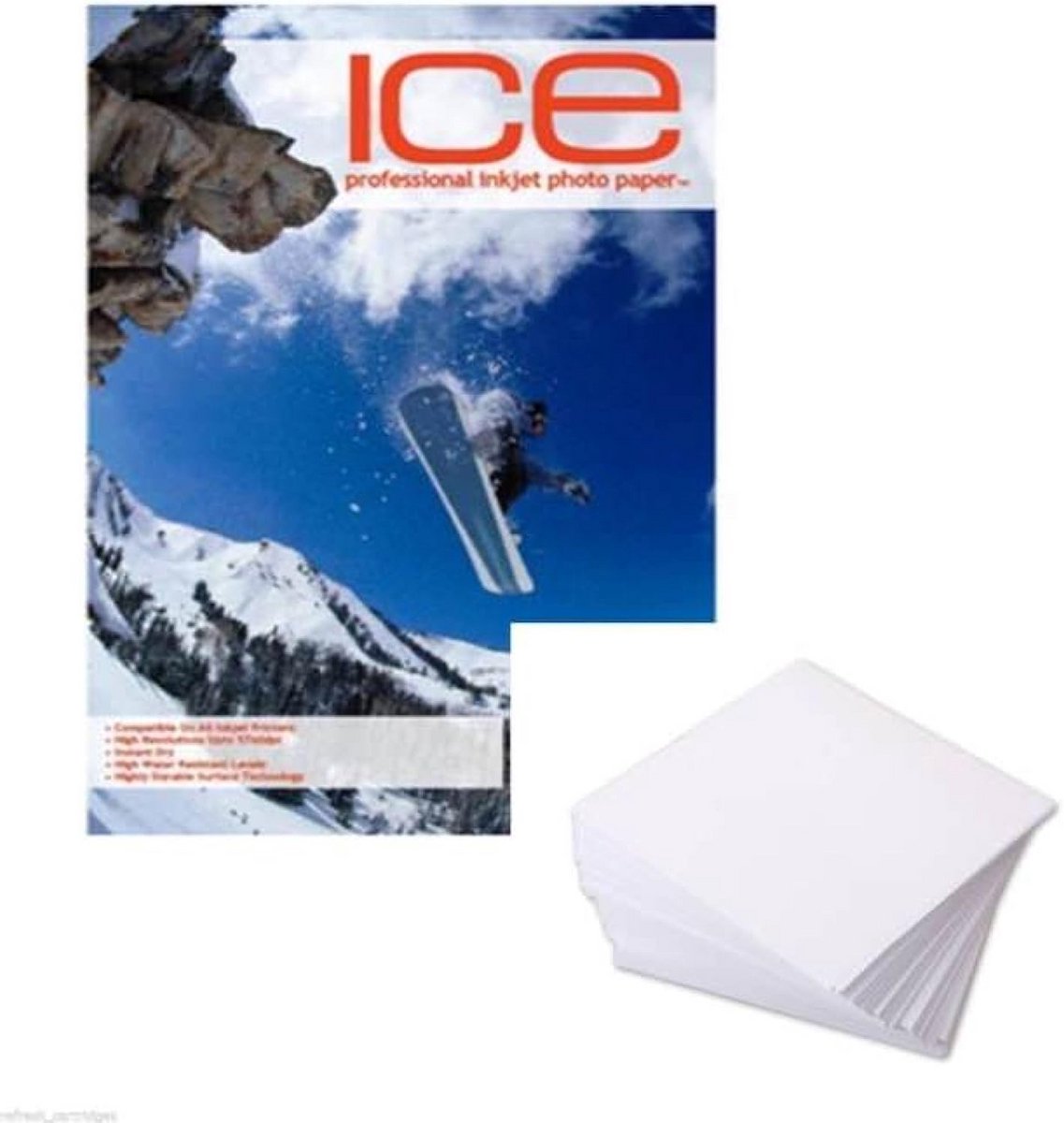 Premium Dubbelzijdig Glossy Fotopapier A4 220gsm Hoge Resolutie