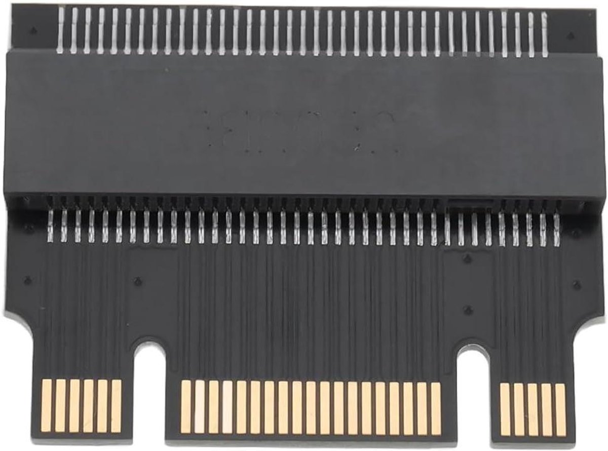 M.2 Adapter - NGFF B+M Key - SSD Uitbreiding - 2230 naar 2242 - 1 Poort - Zwart