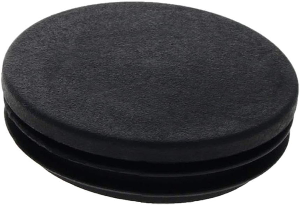 Ronde Buis Plug - Meubelvoet Cover - Vloeren Beschermen - Anti-slip - 68mm Binnendiameter - Zwart