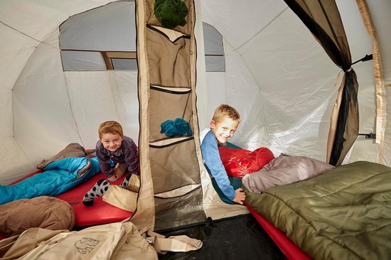 Zelfopblazende Slaapmat - Campingmat Kinderen - Kamperen en Hiken - Goede Isolatie - 160 x 51 cm - Bordeauxrood — afbeelding 3