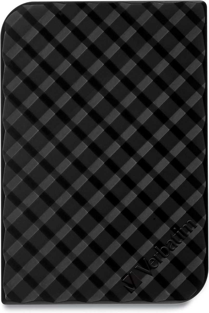 Externe harde schijf - Draagbare opslag - Bestanden opslaan - Snelle USB 3.0 - 2 TB - Zwart