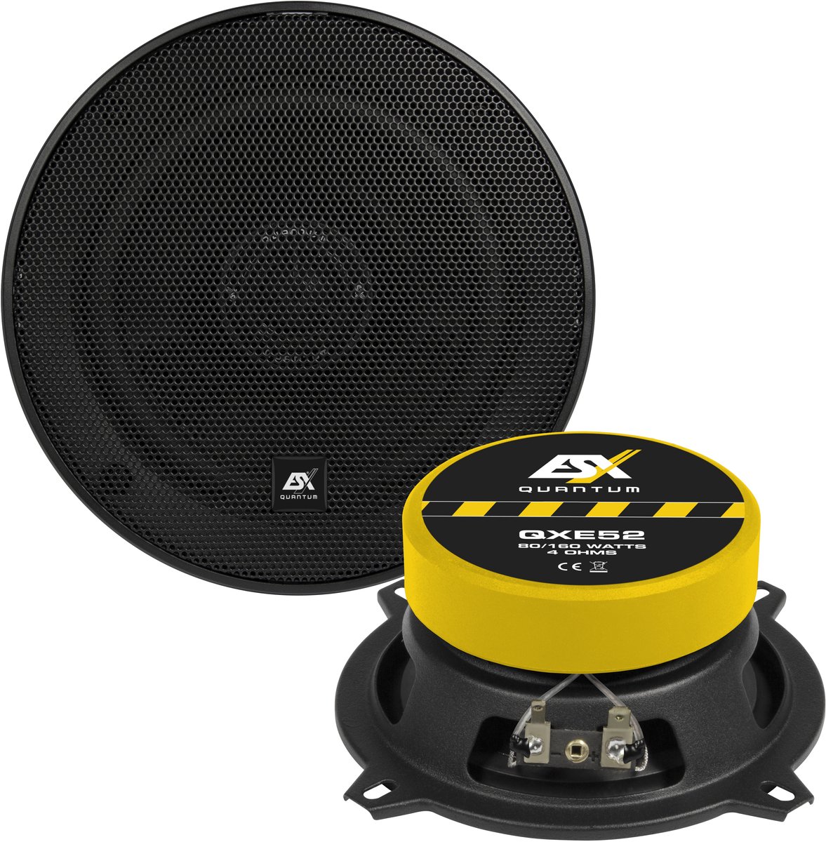 esx QXE52 13CM Speakers 160watt/80watt rms