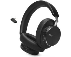 AKG N9 Hybrid Headset Bedraad en draadloos Hoofdband Oproepen/muziek Bluetooth Zwart