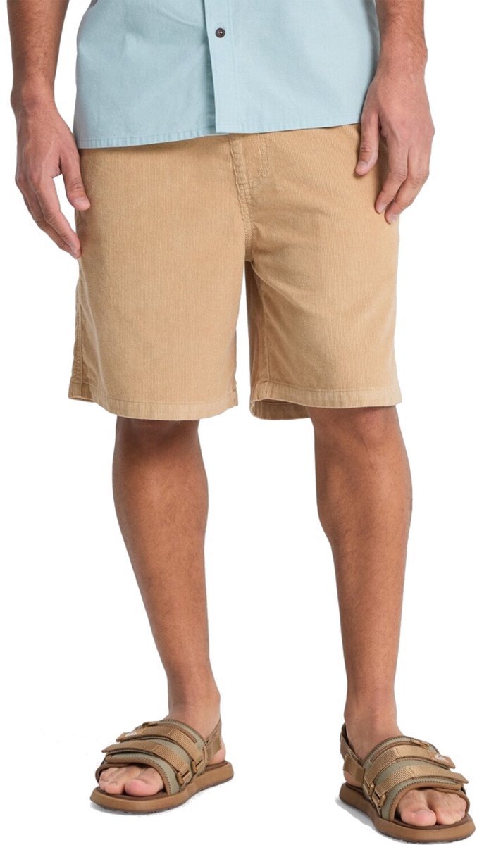 Quiksilver Taxer Cord Ws Korte Broek M Man Groen