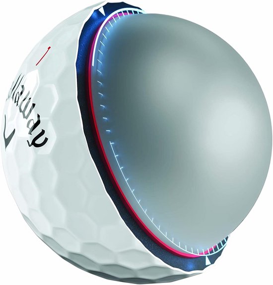 Golfballen - Afstand ballen - Golf spelen - Lage spin ontwerp - 12 stuks - Wit — afbeelding 2