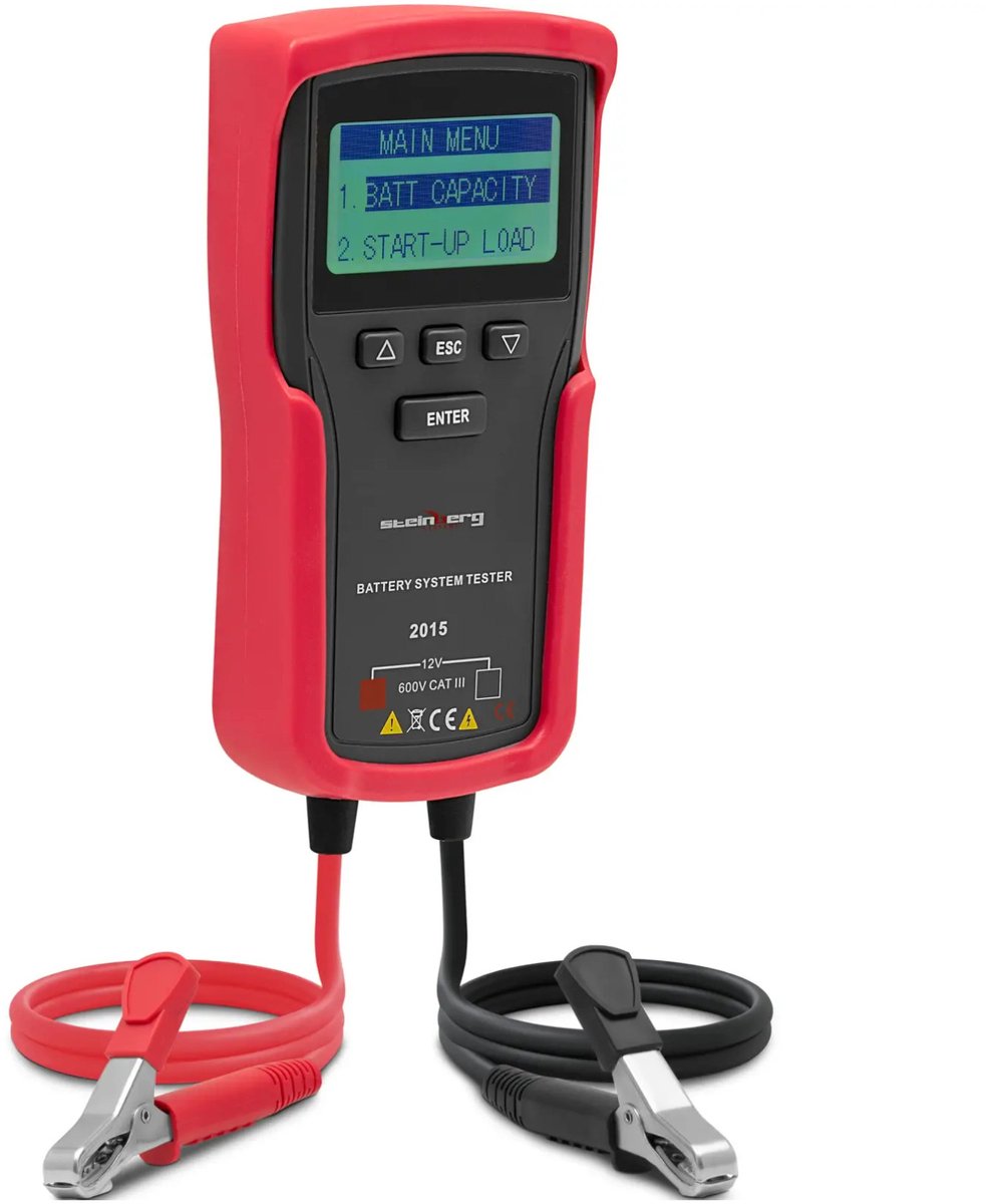 Steinberg Systems SBS-BT-918 - Accutester - 3-250 Ah - LCD-scherm - Snelle resultaat
