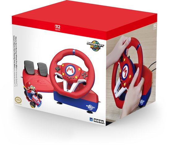 HORI - Mario Kart Racing Wheel Pro Mini - Officieel gelicentieerd door Nintendo van Hori — afbeelding 3