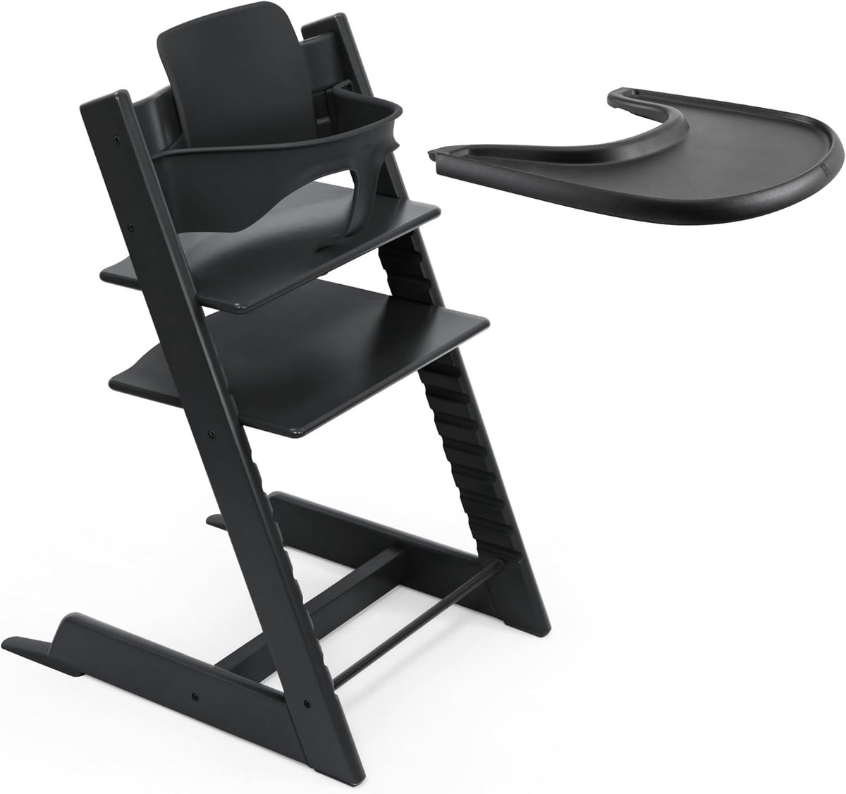 Kinderstoel met Tafel - Eetstoel Baby - Samen Eten - Verstelbaar Ergonomisch - 57 x 46 x 82.5 cm