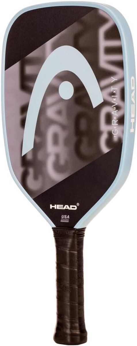 Pickleball Paddle - Sport Racket - Wedstrijd Spelen - Vergrote Sweet Spot - 232g - Zwart Grijs