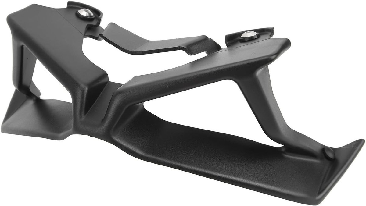 Dailygoods- Frontspoiler Universeel - Downforce Spoiler - Motoraccessoire - MT-09 2017-2020 - Zwart - Schokbestendig