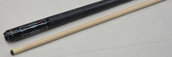 Poolkeu - Billiard Keu - Pool Spelen - Massief Hout - 147 cm - Zwart Wit — afbeelding 4
