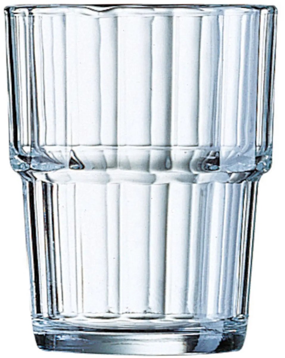 Arc International Norvege Tumbler - Hardglas - 0.20 l - 6 stuks