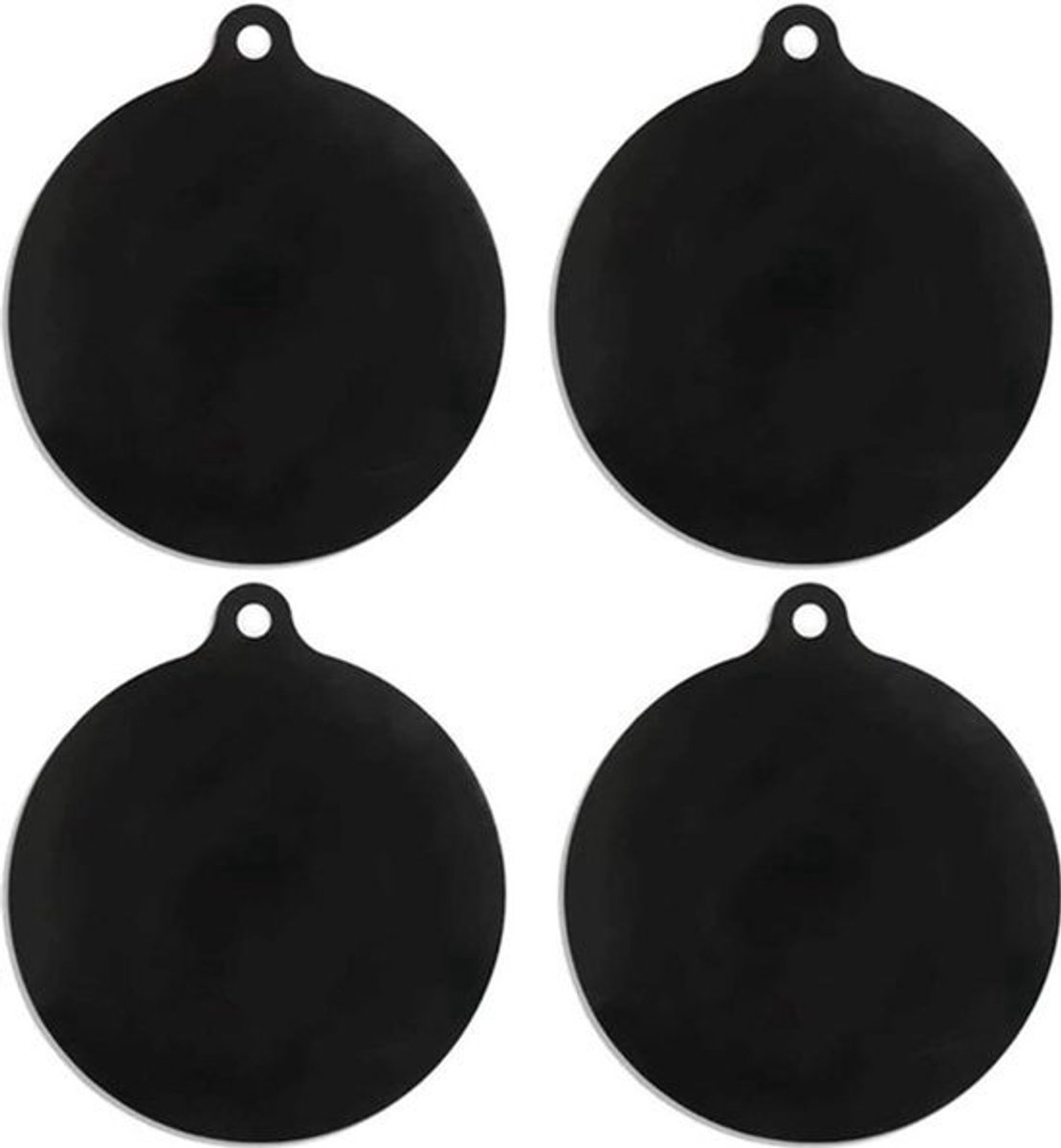 Siliconen inductiekookplaat beschermmat - ronde mat 22 cm - hoge temperatuurbestendigheid .