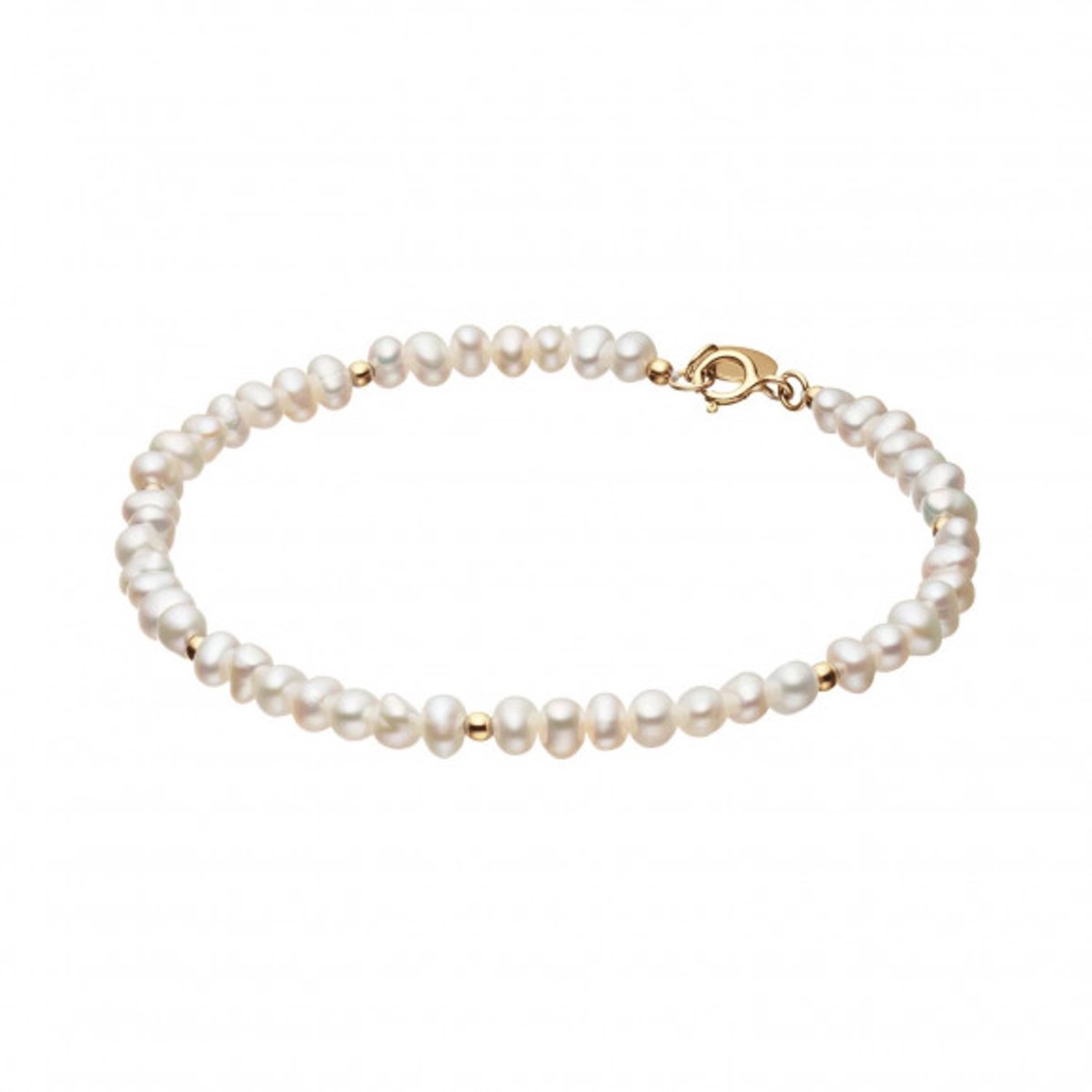 Jackie Pearl potion Bracelet 14 Karaat Goud 16
