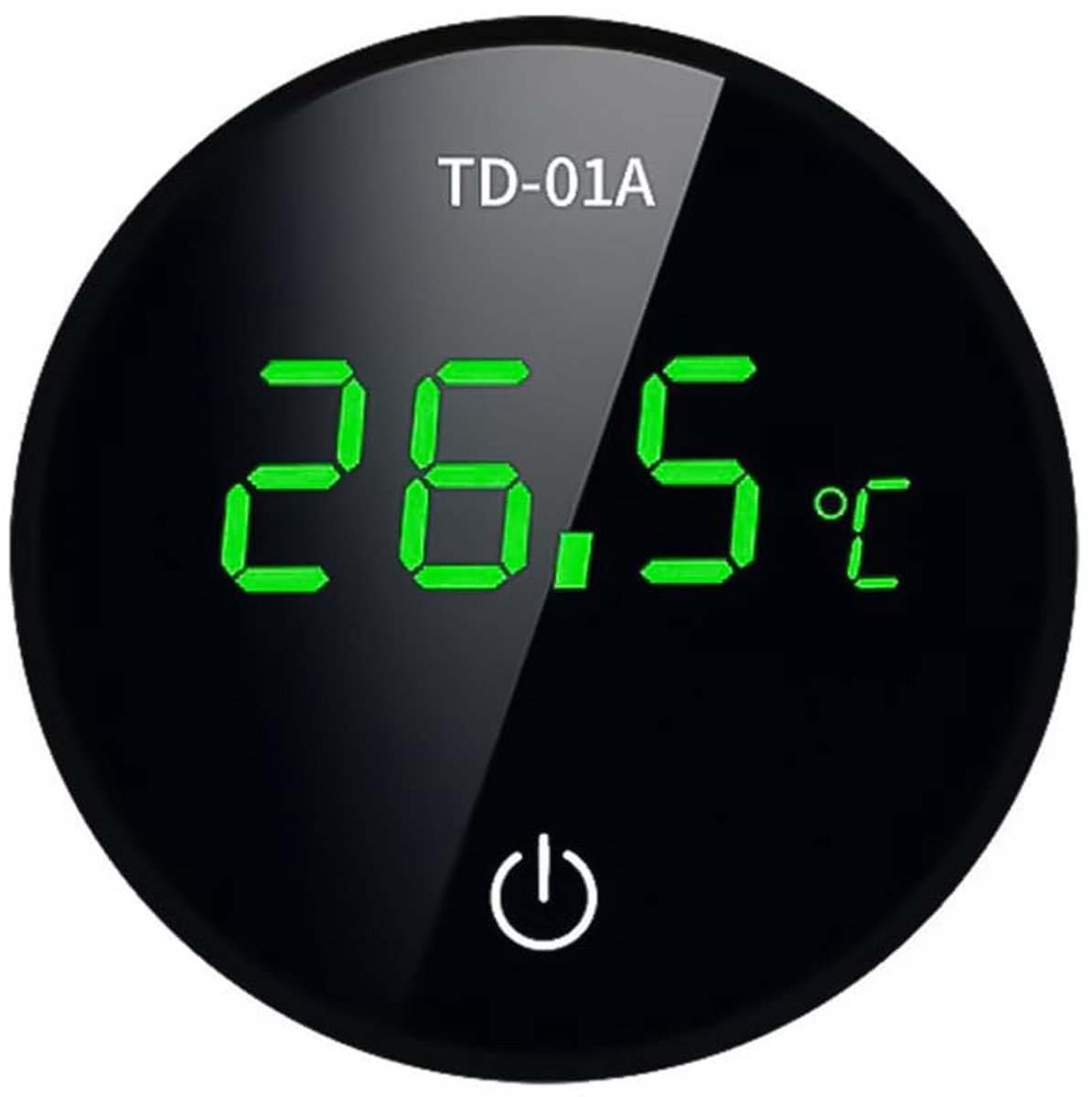 Zeynomax - LED Fishtank Thermometer - Temperatuurmeter - Draadloos en veilig - Zwart - LED-Scherm - Nauwkeurige temperatuurweergave - Geschikt voor ..