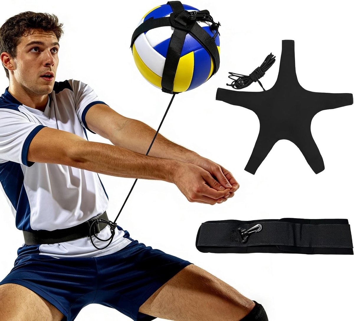 Volleybal Spike Trainer voor Effectieve Training van Aanvalstechnieken en Coördinatie