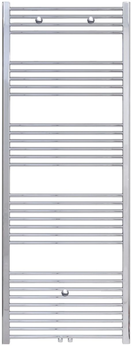 BELRAD Badkamer radiator 1800x600mm - Chroom - Middenaansluiting - 661W