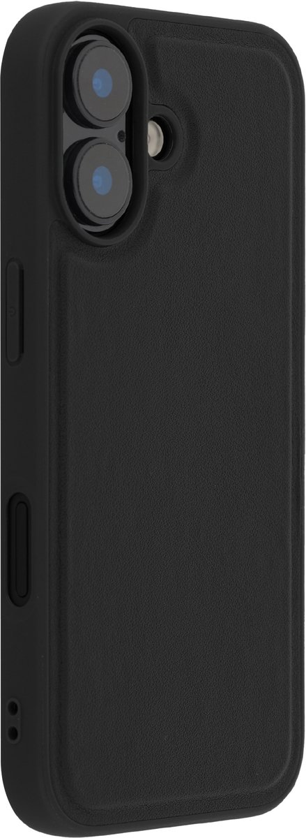 Accezz Hoesje - Geschikt voor Apple iPhone 17 - Edge Backcover geschikt voor MagSafe - Zwart