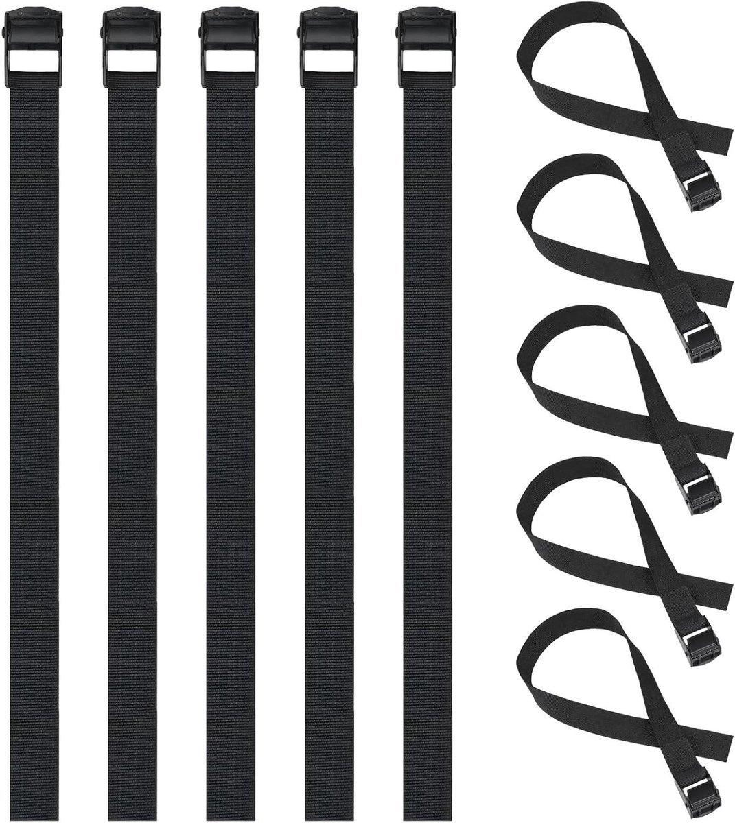 10 Lashing straps, short