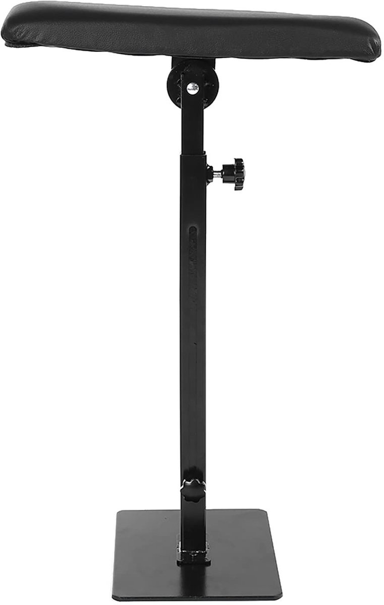 Jhubersproducts - Armstatief voor tatoeages - Verstelbaar - Hoogte 63-95 cm - Tattoo-pad met zacht sponskussen - Geschikt voor tattoo-artiesten