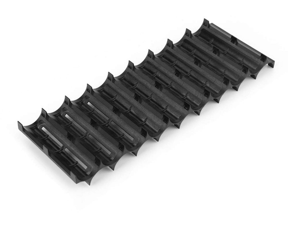Dailygoods - 18650 batterijhouder - Beschermende houder voor lithiumbatterijen - Verpakking van 10 - ABS-hars kwaliteit - Ideaal voor opslag van cilin
