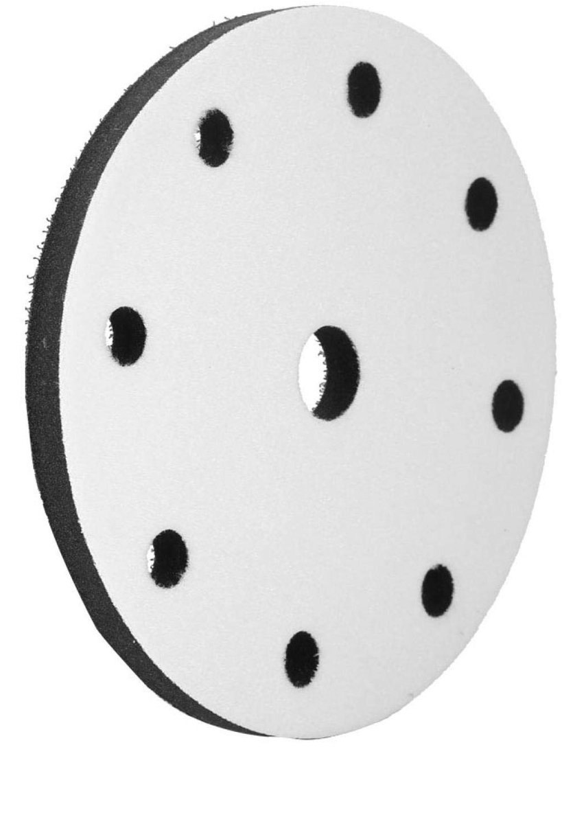 Elzusha - Soft Buffer Sponge - Zacht en comfortabel slijpkussen - 150 mm - Perfect voor slijpen - 9 gaten - Geschikt voor pneumatische en el...