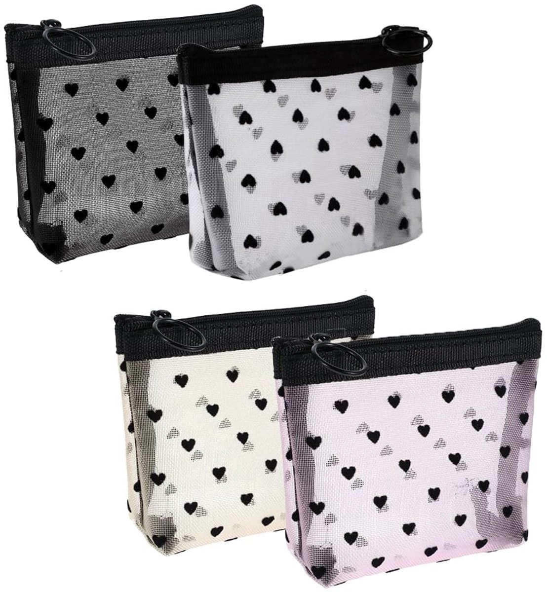 MTTProducts - Mini Cosmetic Bags - Make-up Organizer - Lichtgewicht en Duurzaam - Multicolour - Reistassen - Geschikt voor Dames en Heren