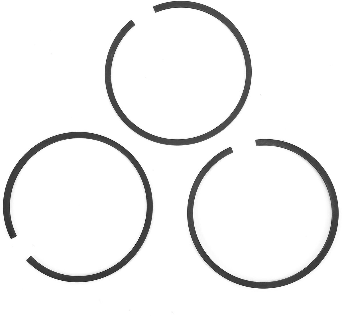 MTTProducts - Pneumatische Pistonring - 70 mm - Duurzaam en betrouwbaar - 3-pack - Voor luchtcompressor - Geschikt voor 0.67/1.13 7.5 KW motor